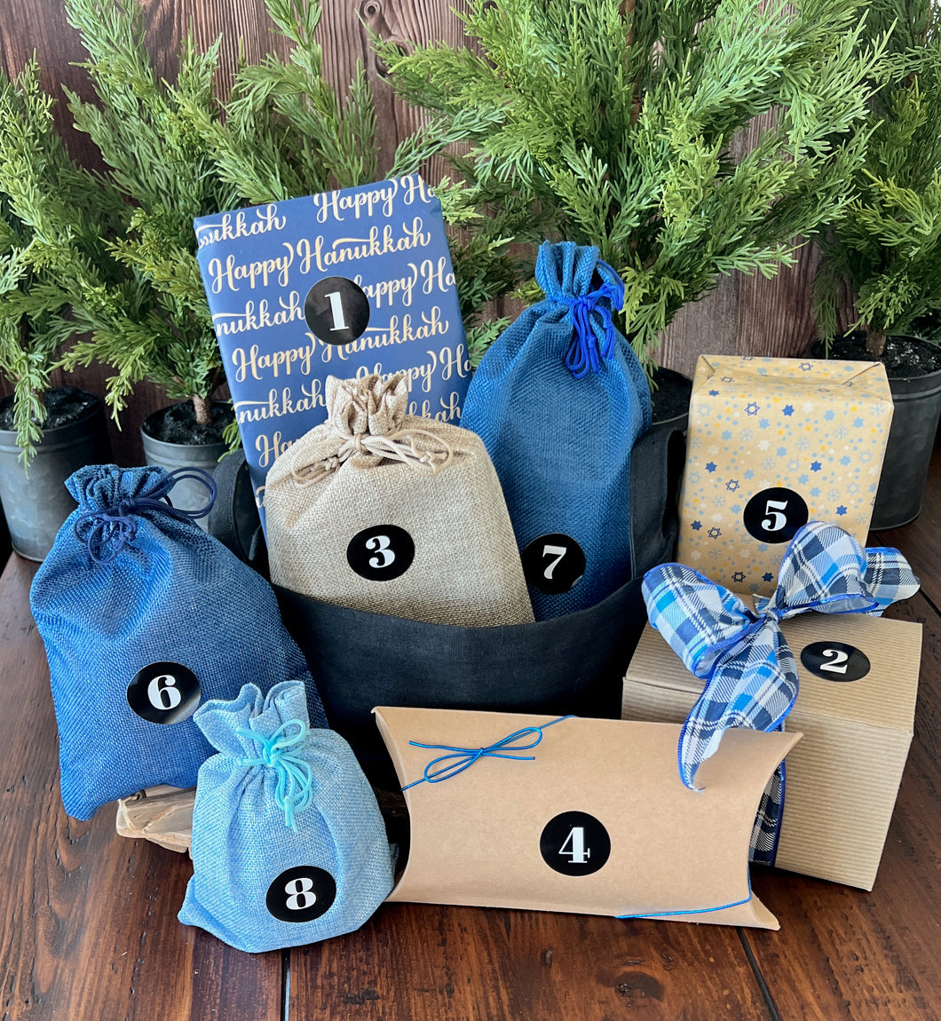 8 Crazy Nights!  A Surprise Collection of 8 Local Gifts for Hanukkah